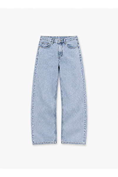 Premium Men's Ice Wash Baggy Jeans