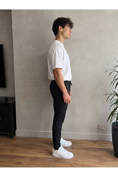 Erkek Jogger Siyah Pantolon