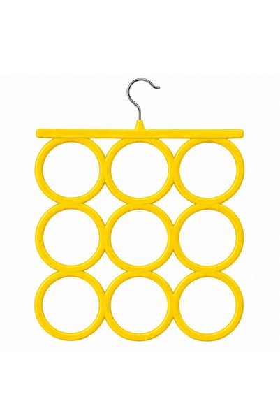 Generic Nine-Ring Hanging Organiser. (ASSORTED COLORS)