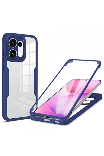 Techsuit Θήκη για Oppo Reno16 F / Reno16 Fs, Techsuit, Colorverse 360, Μπλε