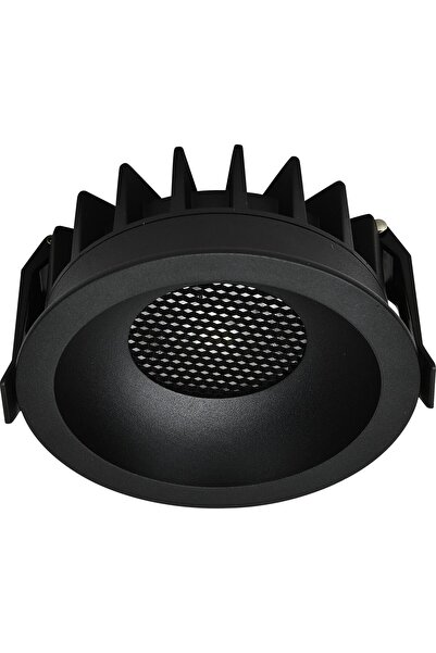 OEM Χωνευτό Στρογγυλό Φωτιστικό LED COB Μαύρο 20W με τσιπ BRIDGELUX CCT