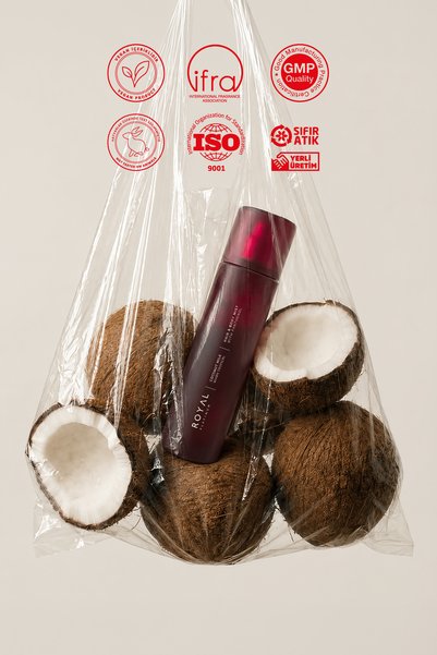 Royal Platinum Body Mist Coconut Milk (Vücut ve Saç Spreyi) EDP 250 ML | Tatlı Seri