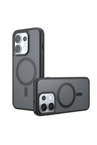 Techsuit MagSafe Case for Oppo Reno16, Techsuit, Purefrost, Satin Black