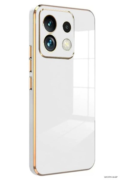 New Face حافظة SPT-GLD Newface Poco M6 Pro 4G من السيليكون (153407) - أبيض