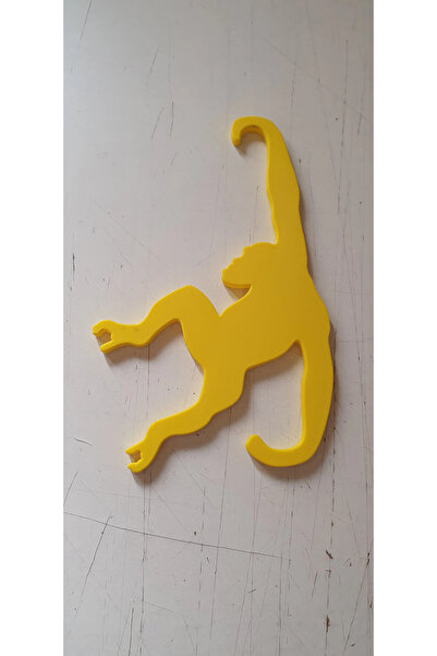DU&ER 2-Piece Banana Hanger with Monkey Figures Kitchen Banana Holder Fruit H...