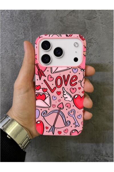 ALYACEPSTORE CASE iPhone 17 Pro Max - 18 Pro Max Compatible Pink Case with Lo...