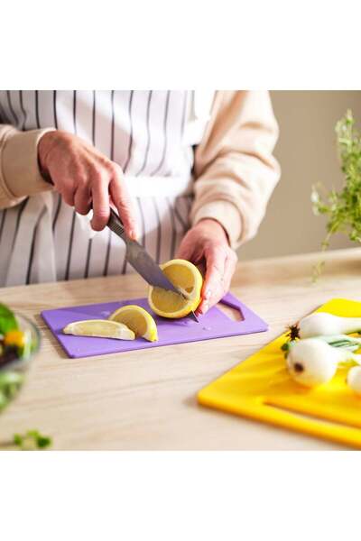 IKEA Cutting Board Bright Yellow-Lilac 2 Pieces