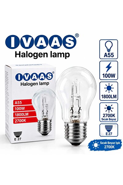 SenaHomeDesing 100W Halojen Ampul Isı Ampul