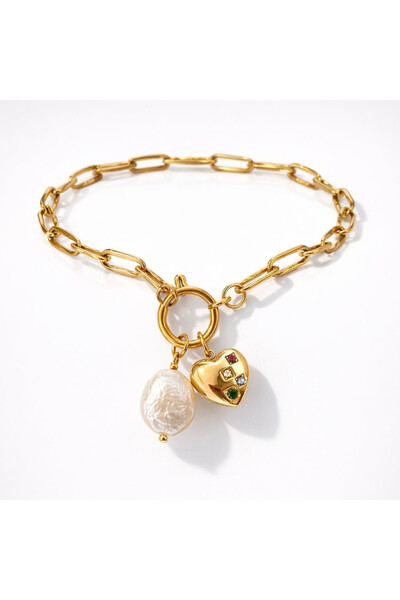 DUESTELLE ITALIA Duestelle βραχιόλι με επιχρύσωση 18K KESHI