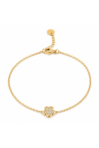 DUESTELLE ITALIA Duestelle βραχιόλι με επιχρύσωση 18K BLOOM
