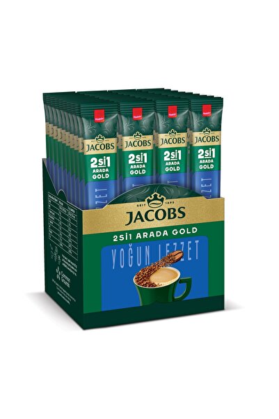 Jacobs 2'si 1 arada Gold Yoğun Lezzet Karışım Kahve 40'lı Kutu