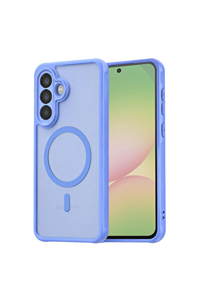 Techsuit Husa HaloFrost II MagSafe pentru Samsung Galaxy A56 5G, albastru