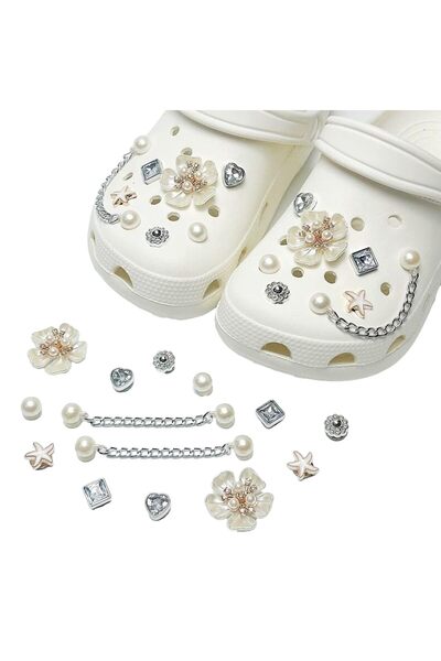 Generic Brand Decorațiuni pentru pantofi, Accesorii pentru pantofi cu strasur...