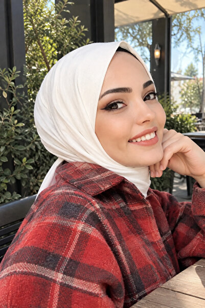LECTURE Women's Cream Shawl |   Elegant and Stylish Hijab Shawl |   Suitable ...