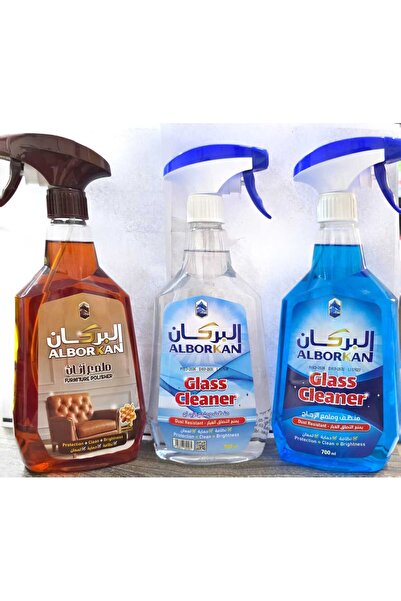 Generic Brand Volcano Set Furniture Polish + Blue Glass Polish + Clear Glass ...