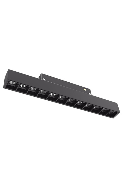 OEM Μαγνητικό Φωτιστικό Ράγας LED M20 12 Κεφαλών 12W Θερμό Λευκό