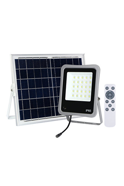 OEM Ηλιακός Προβολέας LED + Φωτοβολταϊκό Πάνελ 6W 400Lm Ψυχρό Λευκό