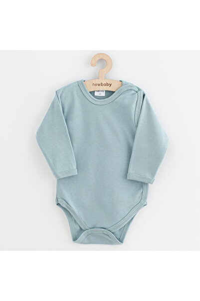 NEWBABY Ολόσωμο φορμάκι μωρού New Baby Classic II σκούρο μέντα, μέγεθος 68 (4...