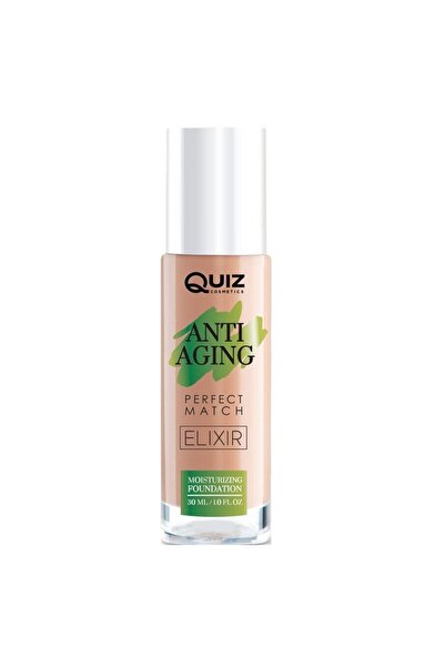 QUIZ COSMETICS Anti Aging Foundation Golden Beige, no 02, 30ml