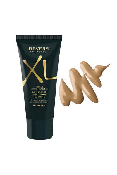 Revers Moisturizing foundation, XL, Revers, 16 h wear, 30ml, No. 5 Bronze