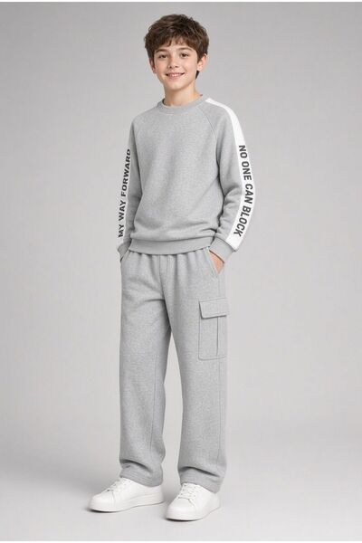 Kids Club Block Yazili Men's Children's Suit