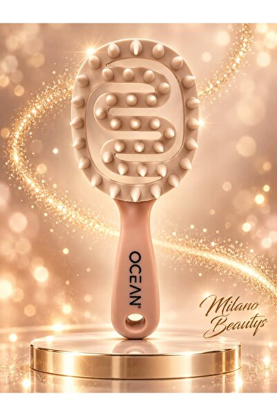 MİLANO BEAUTYS Silicone Soft Shower Comb