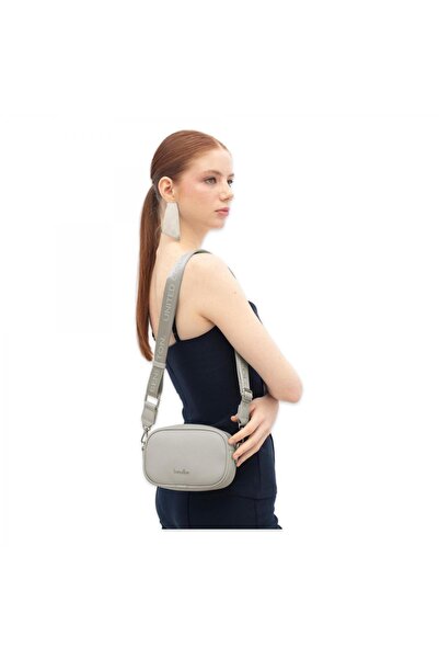 Benetton Bnt_1839 12X16X7 Çapraz Bej Kadın Çanta