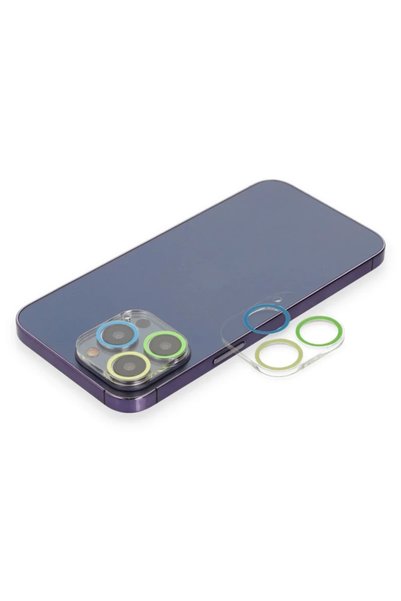 Generic Brand زجاج حماية لعدسة الكاميرا متوافق مع هاتف Apple iPhone 12 Pro Ma...