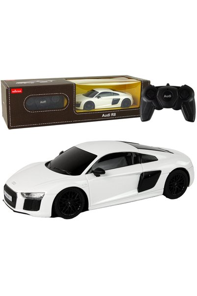 Rastar Mașină R/C Audi R8 1:24 Albă