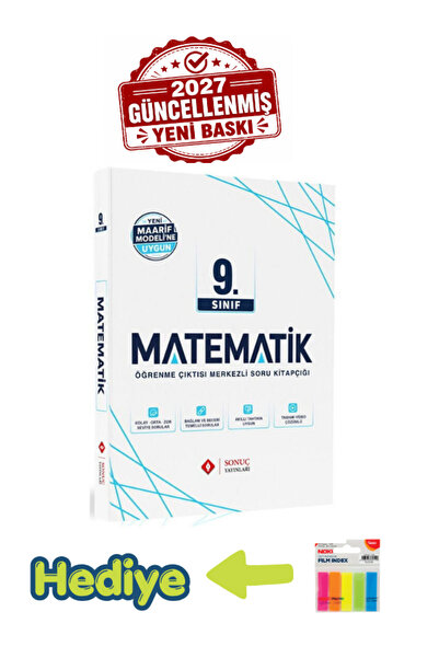 Sonuç Yayınları 9. Sınıf Matematik Maarif Modele Uygun Modüller Set 2026-2027...