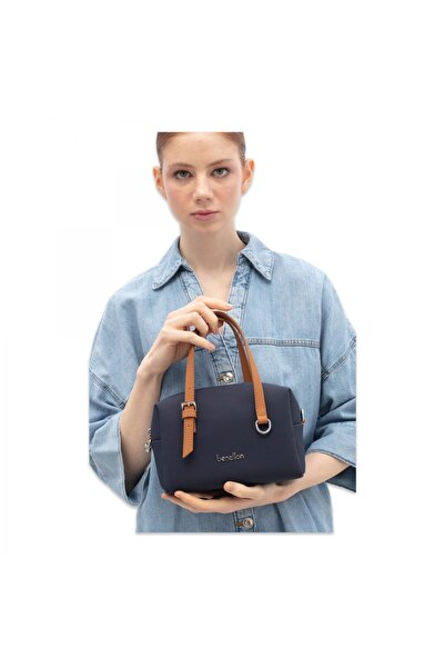 Benetton Bnt_1830 16X22X10 El Lacivert Kadın Çanta