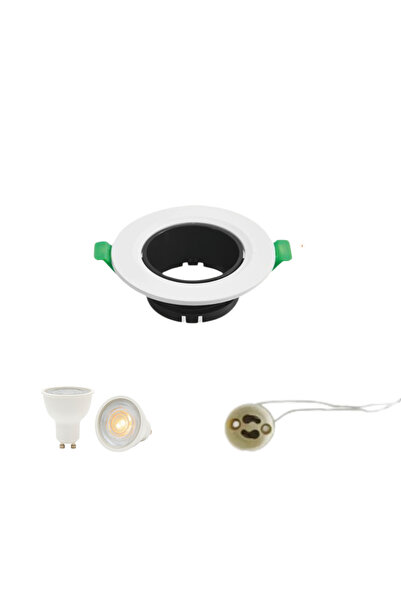 OEMS Pack Spotlight 3 Inch Anti-Glare (White/Black) - White