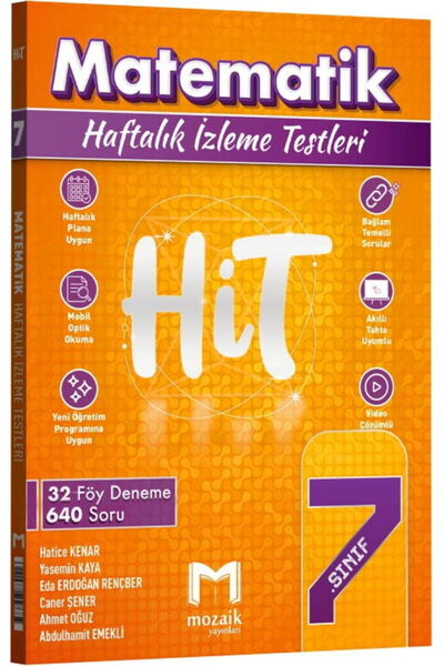 Mozaik Yayınları 7. Sınıf Matematik HİT 32 Deneme 2027