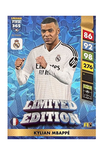 Panini 2025 Fifa 365 Kylian Mbappé Limited Edition XXL Futbolcu Kartı Büyük Boy