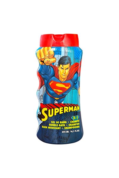 Lorenay Gel de dus si sampon 2 in 1, Superman, Baieti, 2227, 475ml