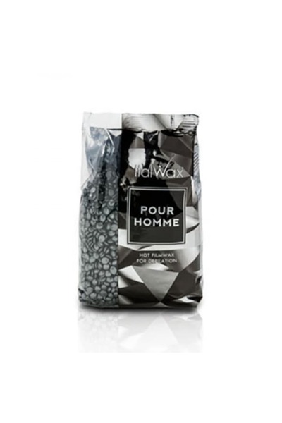 İTALWAX Granule de ceară depilatoare elastică profesională - Pentru bărbați 1 kg