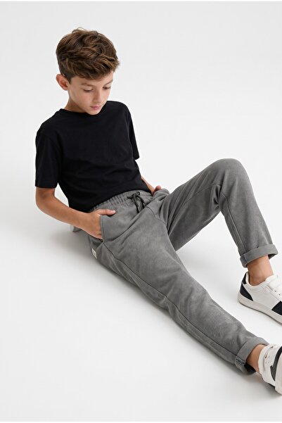 Mackays Boy's Knitted Trousers Gray