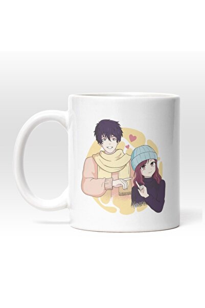INOVATIX Personalized white mug,Two Teenagers in Love,Single,Valentine's Day,...