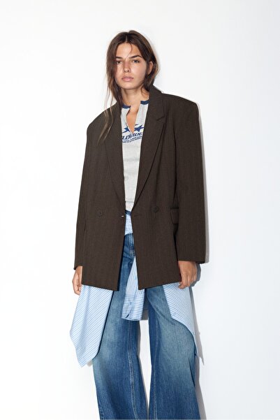 Pull & Bear Kruvaze blazer