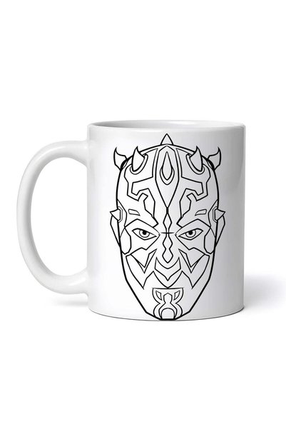 INOVATIX Personalized white mug, Darth Maul Star Wars, INOVATIX®. 330 ml