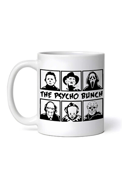 INOVATIX Cana alba personalizata,The Psycho Bunch,INOVATIX®. 330ml