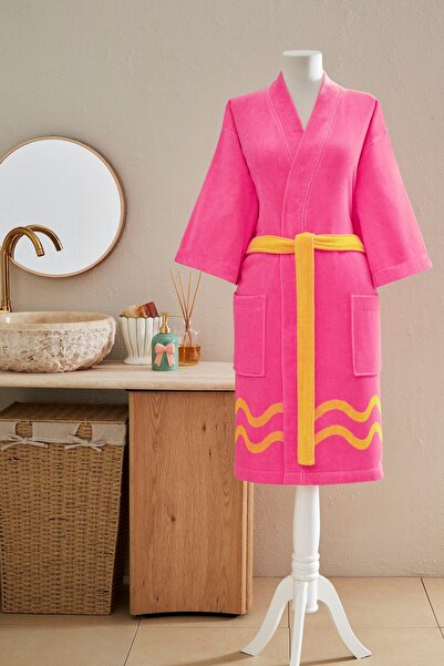 Özdilek Neon Wave Kimono Bornoz