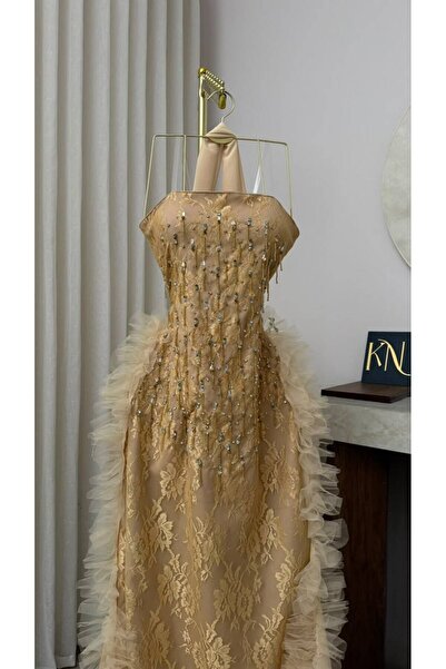 NALA FASHION فستان سهرة فاخر - تصميم ملكي بلمسة عصرية