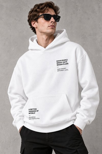 Jooy Good People Erkek Kapüşonlu Sweatshirt Hoodie