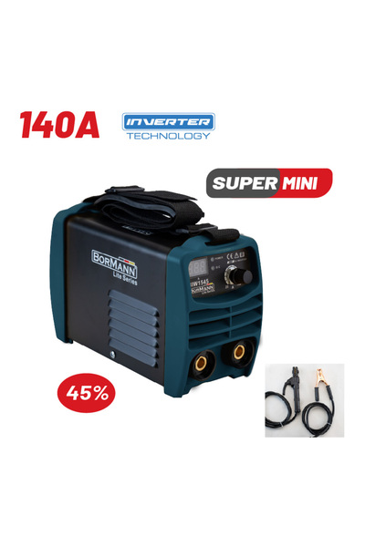 Bormann LITE Συγκολλητής Inverter 140Α (BIW1545)