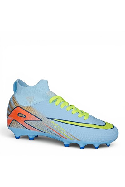 GÜLERSHOES Garantili Bilekli Çoraplı Dişli Çivili Çocuk Genç Halı Saha Krampo...