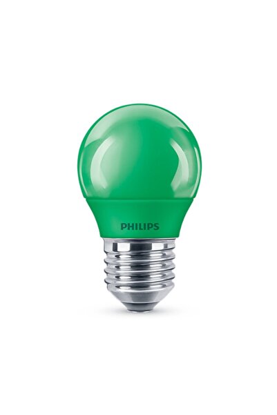 Philips Bec LED Colorat 3.1W / 25W E27 P45 170 Verde
