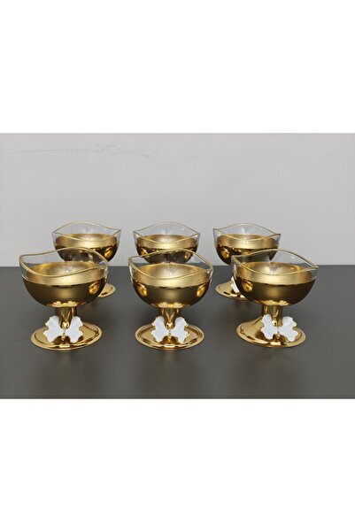 PARILTI HOME COLLECTİON Σετ 6 τεμαχίων Στρογγυλά Κυματιστά Μπολ Παρουσίασης Π...
