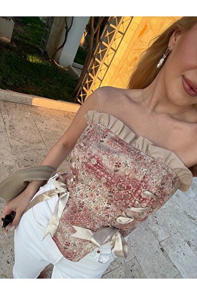 Venties ÇİÇEKLİ KORSE