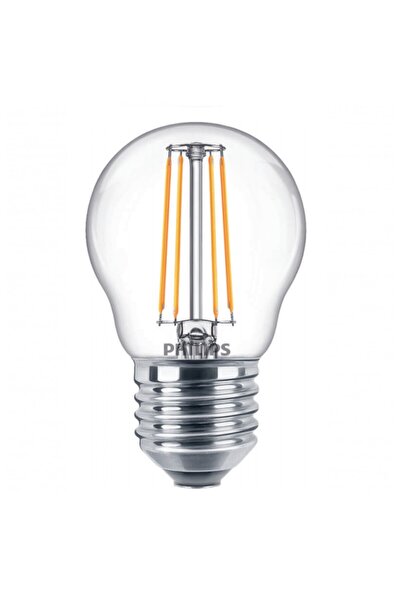 Philips Bec LED Filament Clasic 4.3W / 40W E27 P45 470Lm 2700K